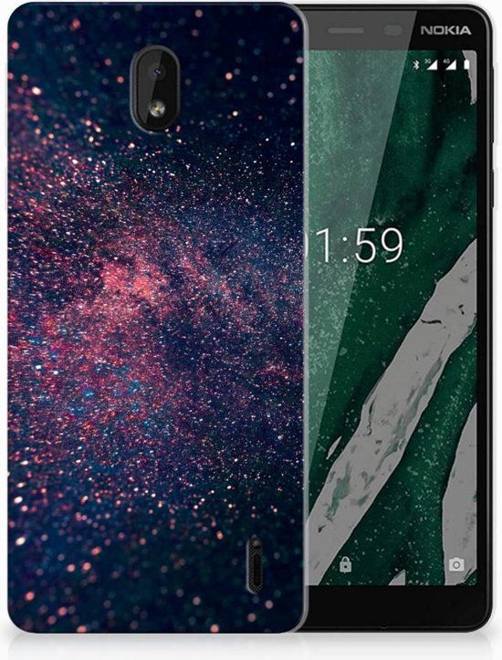 Nokia 1 Plus TPU Hoesje Design Stars