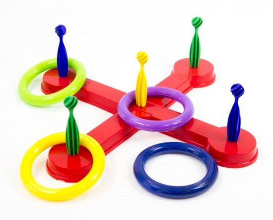 Merkloos Ringwerpspel Karton Multicolor