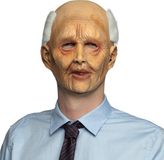 Boland - Latex masker Oude man - Volwassenen - Professor