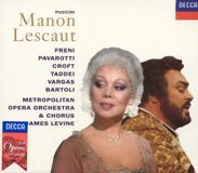 Manon London Manon Lescaut (Complete) CD Deluxe Edition Giacomo Puccini James Levine Pavarotti 2CD