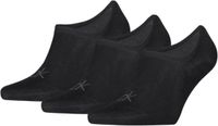 Calvin Klein Chaussettes hautes pour hommes 3-Pack Noir