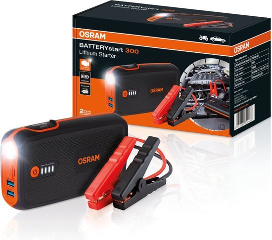 Osram BATTERY Start 300 Jump Starter + Powerbank USB