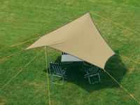 Eurotrail Tarp 5 Wing BTC 440 x 400 cm - Beige - Katoen