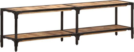 vidaXL Tv-meubel 150x30x41 cm massief mangohout