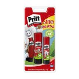 Pritt Lijmstift, kindveilig, kinderlijm om te knutselen, universele lijm met sterke hechting, voor etui en kantoor, 1 x 11 g en 1 x 22 g Pritt Stick