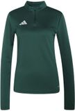 Adidas Entrada 26 Trainingssweater Dames - Maat M - Donkergroen/Wit
