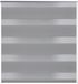 vidaXL Zebra rolgordijn 80,9 x 175 cm stofbreedte 76,7 cm grijs