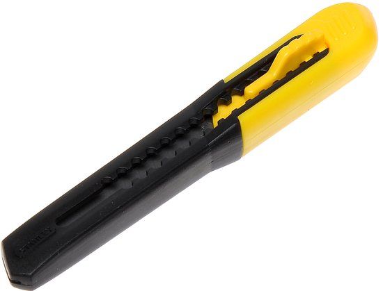 Stanley Afbreekmes - 9mm - Zwart/Geel