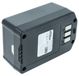 vhbw Akku kompatibel mit Hoover BH52120CA, BH52160, BH52150PC, BH52120PC, BH52160PC, aspirateur à main Bleu Gris (4000 mAh, 20 V, Li-Ion)