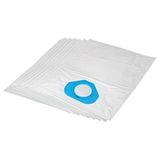 vhbw 10x Staubbeutel kompatibel mit Nilfisk GS90, GS80, GM90, GM80, GM-90, GS-80, GS-90, 70GA, GA70, 84GS, GA-70, GM-80 Staubsauger - 30cm x 22cm Weiß
