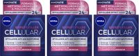 NIVEA Cellular Filler Nachtcrème Verstevigend - 3 x 50 ml