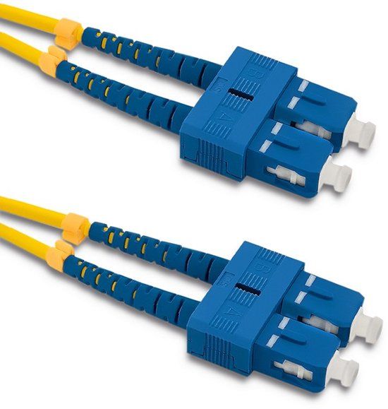 Qoltec Serie - Patchkabel - Enkelvoudige - SC/UPC - Duplex 5m