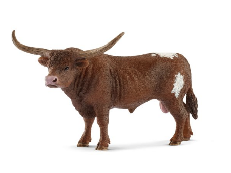 Schleich Wild Life Texas Longhorn Bull - 13866