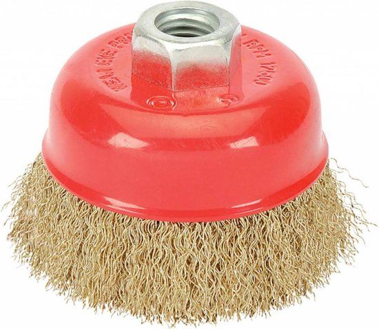 Draper 41443 60 mm x M14 gekrompen draadbekerborstel