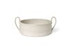 Ferm Living Bol Flow Centrepiece Off-white speckle
