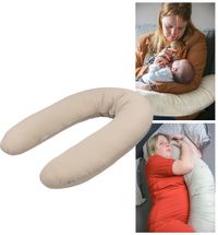 Funnababy Uni XL Voedingskussen / Zwangerschapskussen - Beige/Zand