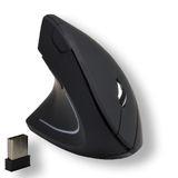 MCL SS-618GW/N Zwarte Draadloze Muis - 1600 DPI - 10m Bereik
