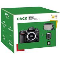 Nikon D7200 Reflex Behuizing + AFS 18-105mm f/3,5-5,6G VR Lens + Draagtas + SD kaart 16 GB