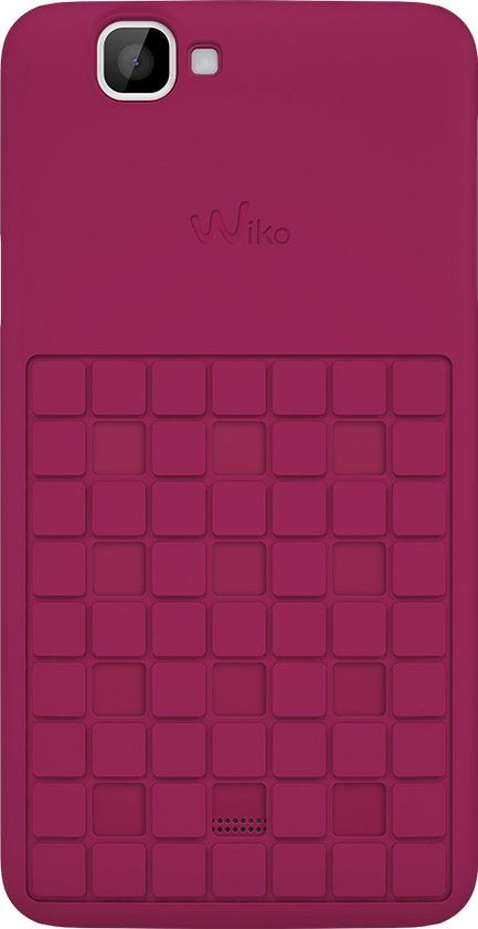 Wiko Handycover Wechselcover [pink, für Wiko Rainbow]