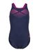 Arena Meisjes Badpak Bay Swim Pro Back Marine/Fel-Fuchsia