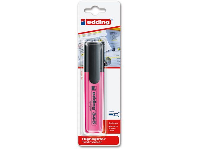 edding 345 Markeerstift 2 - 5 mm Roze