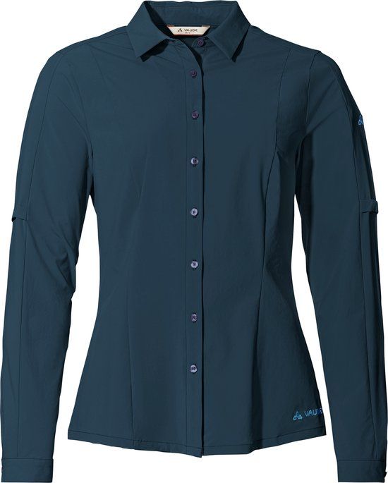 Vaude Women's Stretch Shirt - Blue - Size 38 - Long Sleeve - Spring/Summer 2023