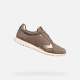 GEOX Sukie 2.0 Dames Sneakers - Bruin/Zand - Maat 37