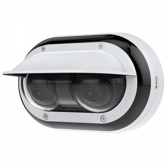 Axis 02416-001 Bewakingscamera Peer IP-beveiligingscamera Zwart/Wit Voor binnen & buiten 2592 x 1944 Pixels Plafond/muur