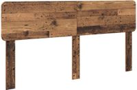 vidaXL - Hoofdbord - Oud Hout - Bewerkt Hout