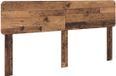 vidaXL - Hoofdbord - Oud Hout - Bewerkt Hout