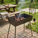Merkloos Draagbare Houtskoolgrill voor Spiesen