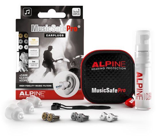 Alpine MusicSafe Pro - Muziek Oordoppen - Gehoorbescherming voor Muzikanten - 3 Filters - Transparant