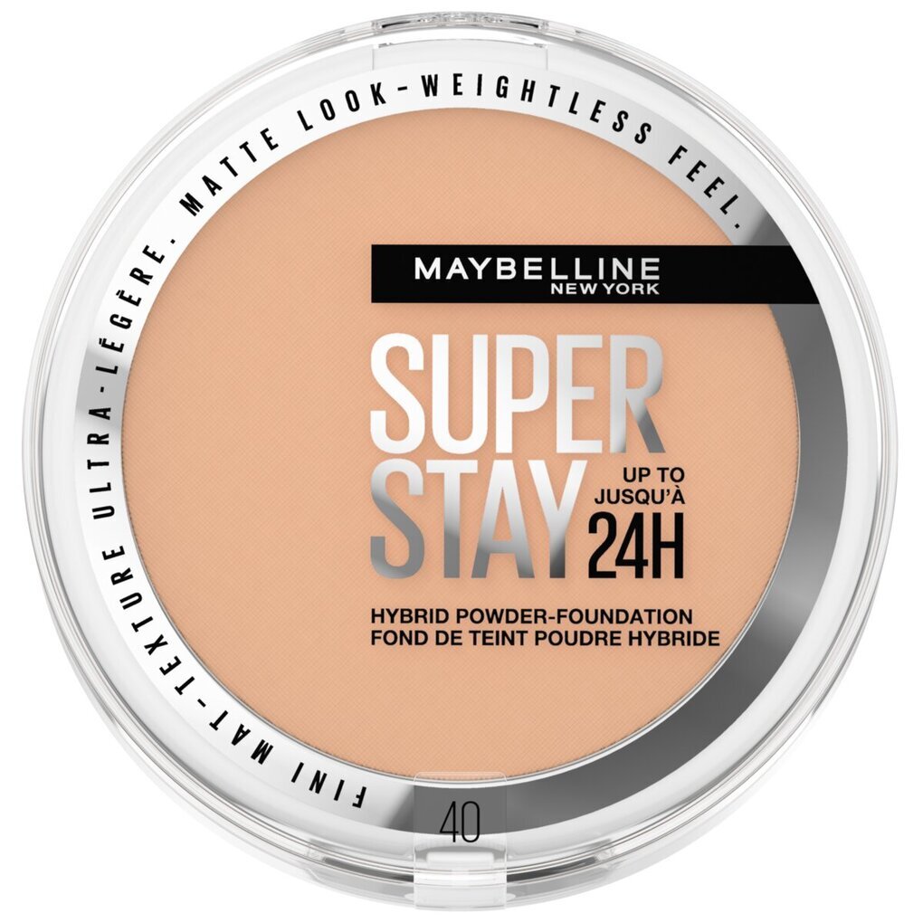 Maybelline New York SuperStay Up To 24HR 40 Hybrid Powder-Foundation