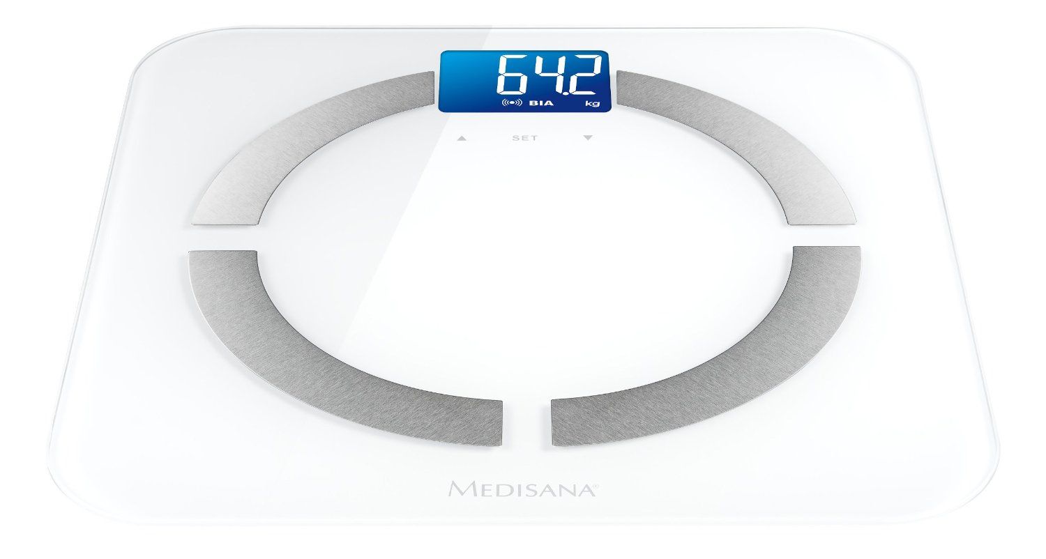 Medisana BS 430 connect - Lichaamsanalyseweegschaal - Transparant