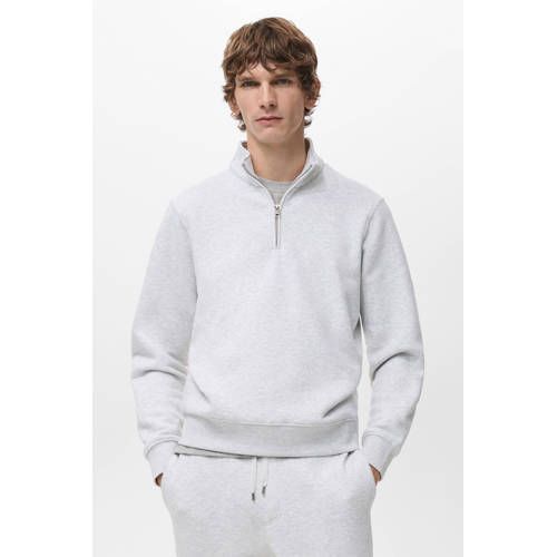 Mango Man sweater grijs