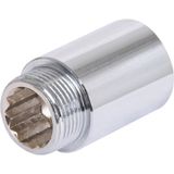 BPE kraanverlengstuk chroom gepolijst 3/4"x40mm