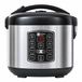 KitchenLove Rijstkoker met Stomer - 1.2L - Multicooker - Rice Cooker - Slowcooker - 2 à 5 Personnes - Noir Inox