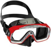 Cressi Sirena Dive Center Duikmasker Rood, Zwart