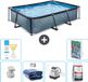 EXIT Toys EXIT Rechthoekig Stone Frame Zwembad - 300 x 200 x 65 cm