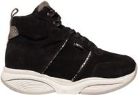 Xsensible SWX31 zwarte suède dames veterboots