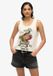 Superdry Neo Trad Tattoo tanktop met laag uitgesneden ronde hals Dames Vesten