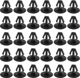 Shenzhen Haorui Industrial Technology Co., Ltd. Clips de garniture d'étanchéité de porte 91518-SM4-003 compatible avec Qashqai X-Trail - Jeu de 30 pièces