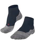 FALKE PL4 Short anti-blaar katoen functioneel materiaal paddelsokken dames blauw - maat 41-42