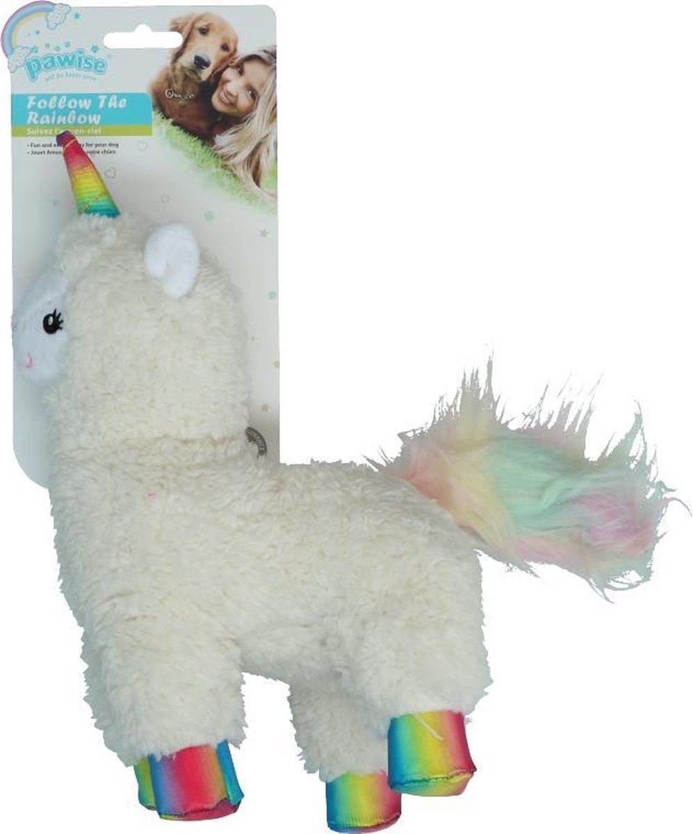 Pawise Sequine Pet - Lama - 30 cm - Meerkleurig