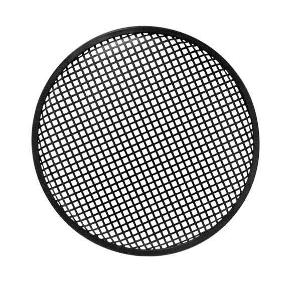 HQ 15" black metal speaker grille