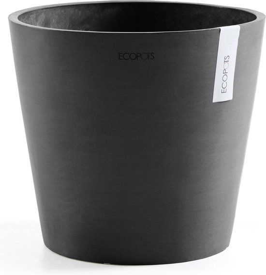 Ecopots Plantenbak Amsterdam - 30cm - Antraciet