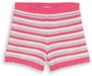 Tom Tailor Korte broek met streepmotief - Maat 122 - pink lilac stripe design