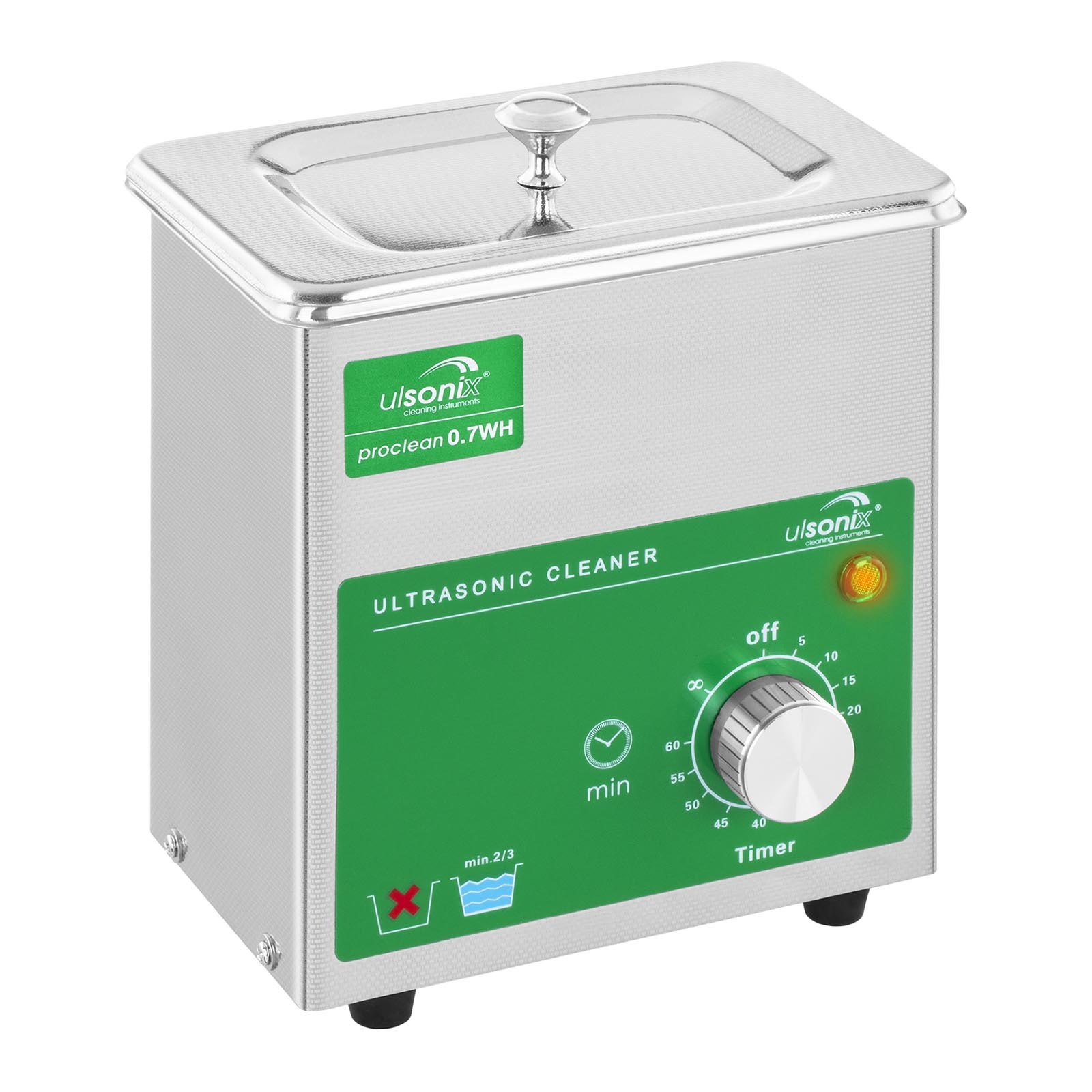 ulsonix Ultrasoon reiniger - 0,7 liter - Basic