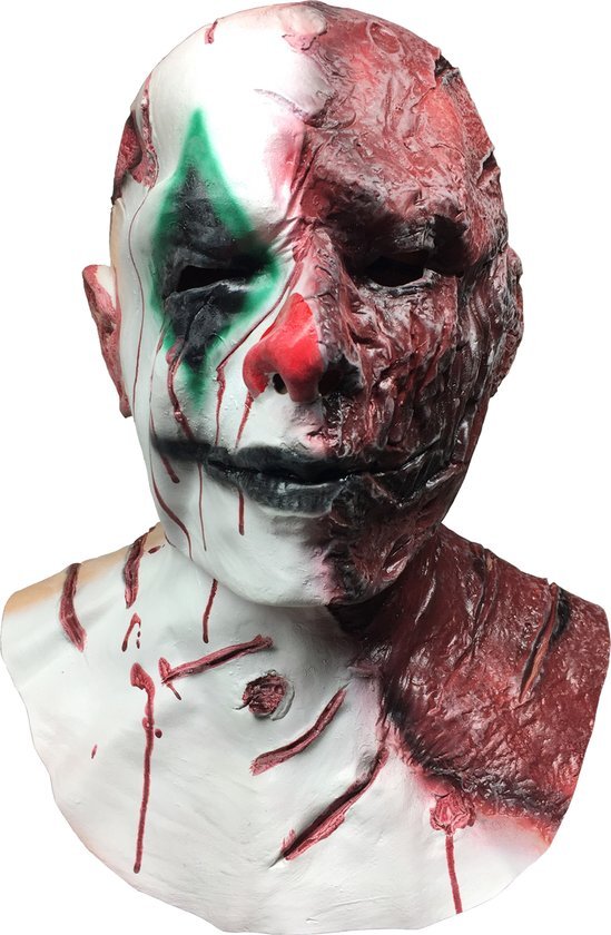 Boland Horror Clown masker 'Burny'