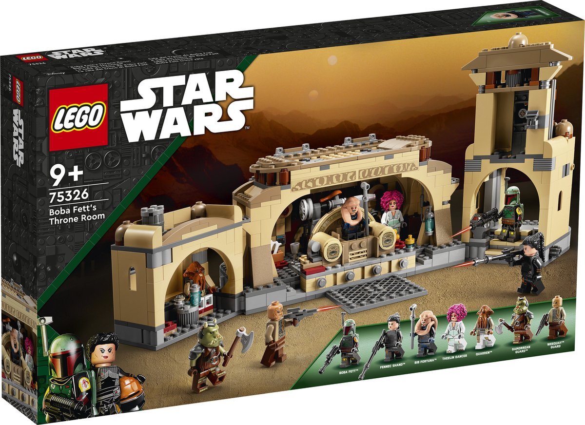 lego Star Wars Boba Fetts Troonzaal- 75326